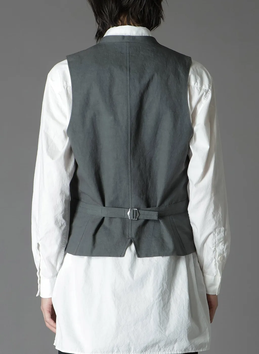 Cotton Zaza Cross Wa Zipper Pocket Vest