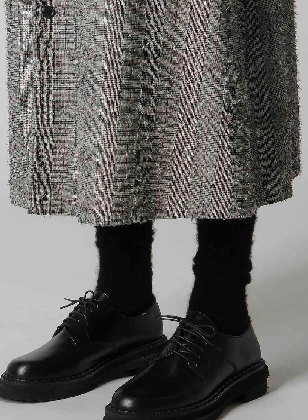 Needle-Punched French Sleeve Dress
