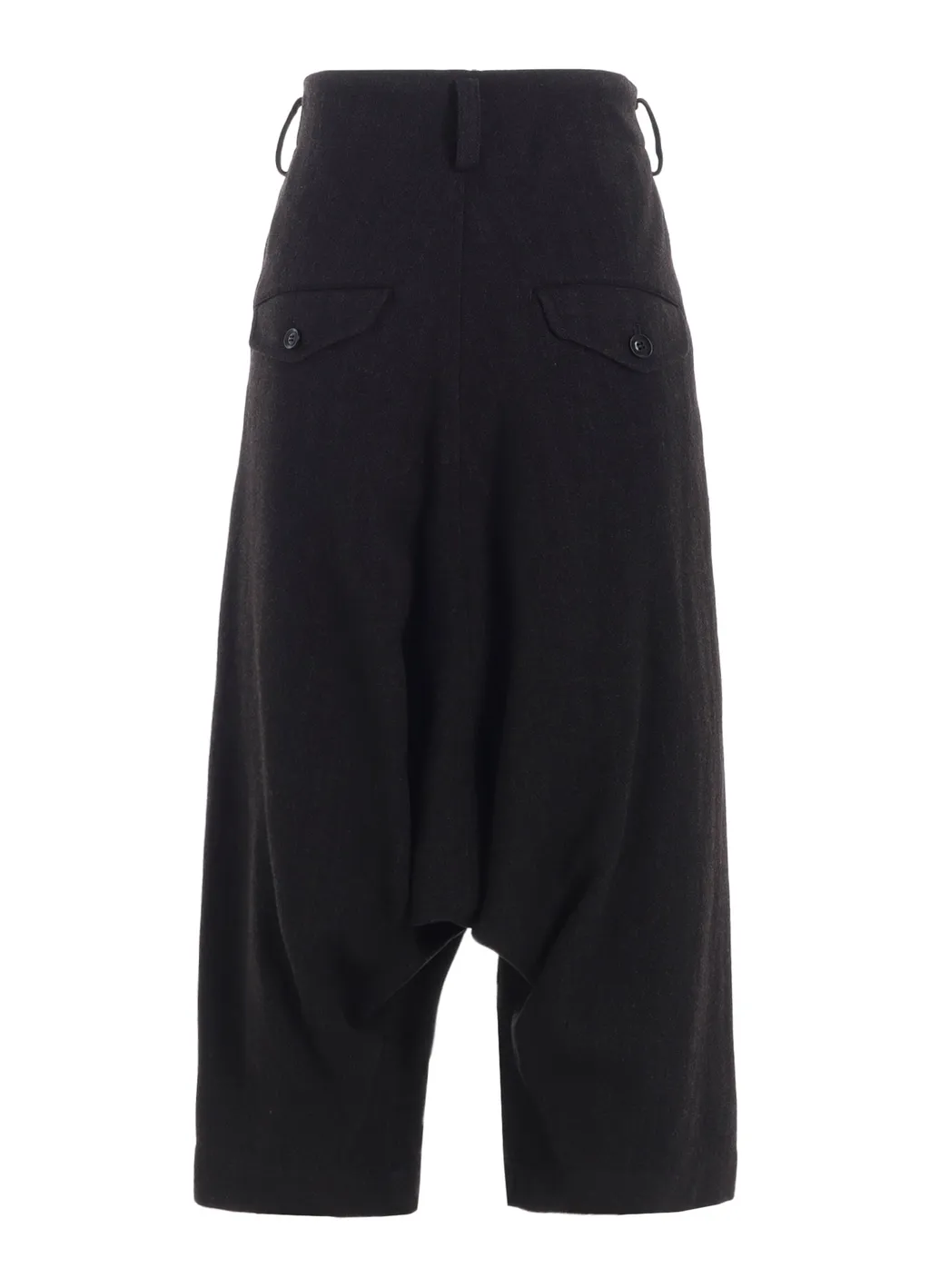 W/Ny Herringbone 2-Tuck Sarouel Pants
