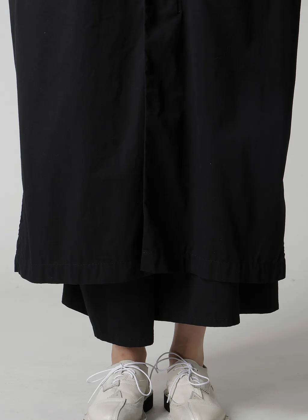 Cotton Twill Garment Dye Turn Over Collar Coat