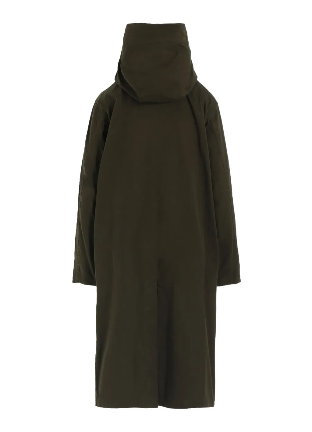 Cotton Twill Garment Dye Hoodie Coat