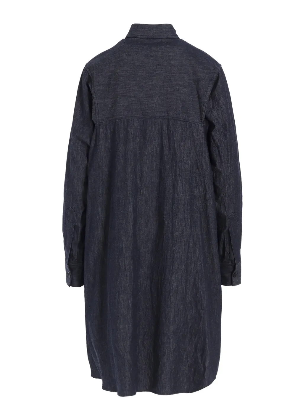 6Oz Denim Garment Finish Military Shirt Dress