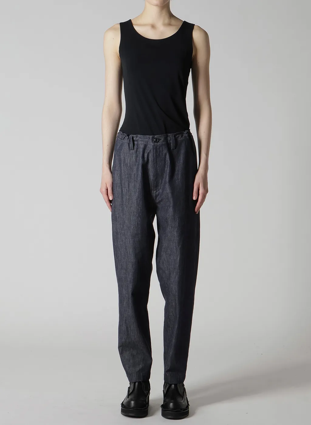 6Oz Denim Garmentfinish Tapered Pants