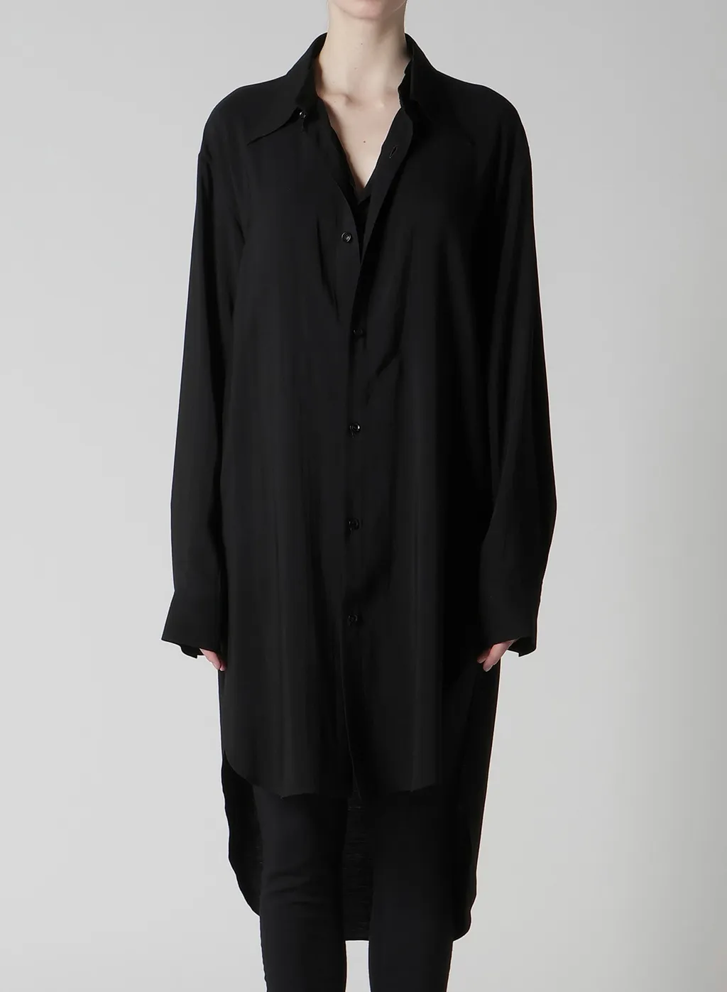 Hard-Twist Sergelayered Front Shirt