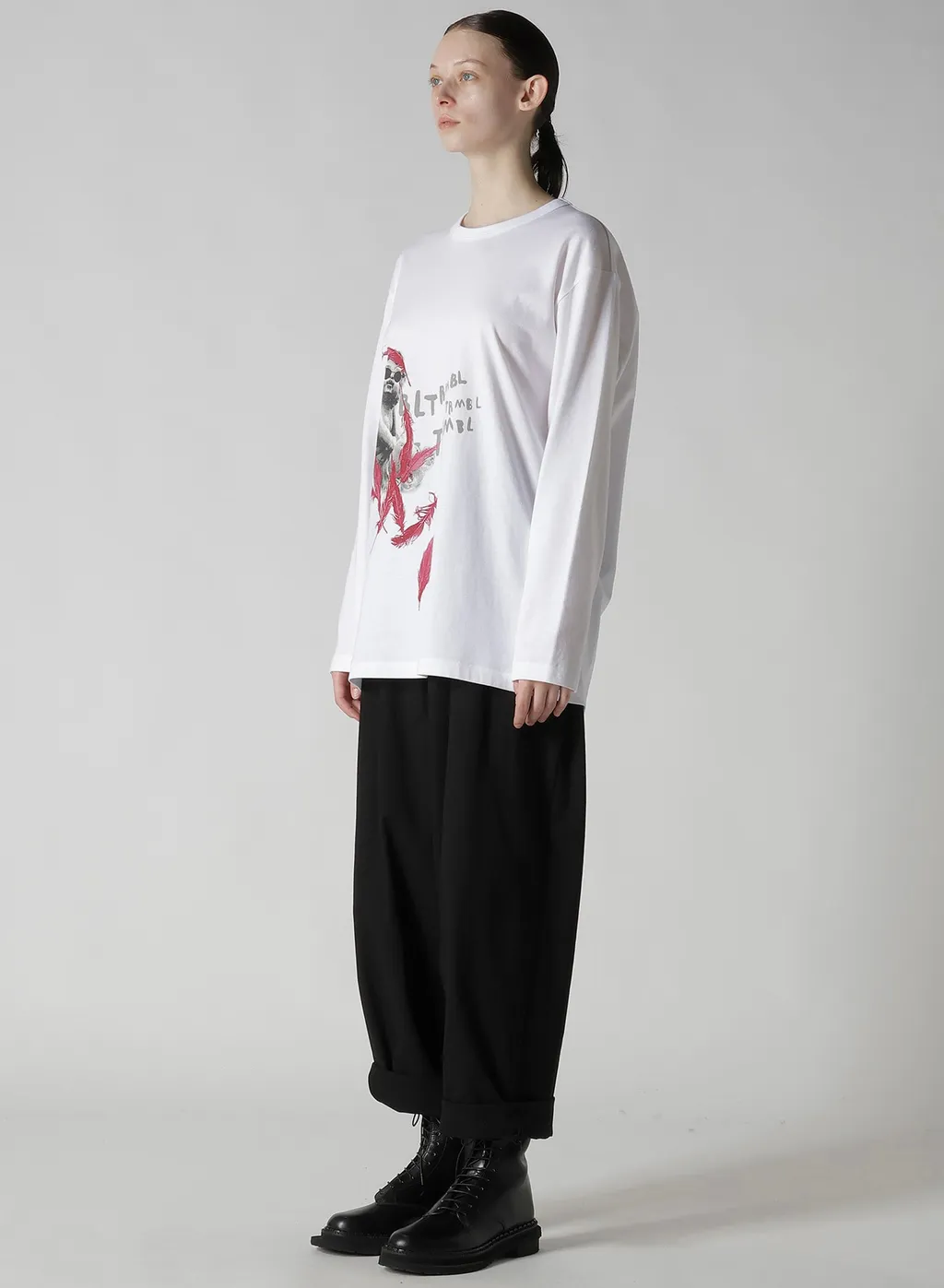 Angel Print Long Sleeve T