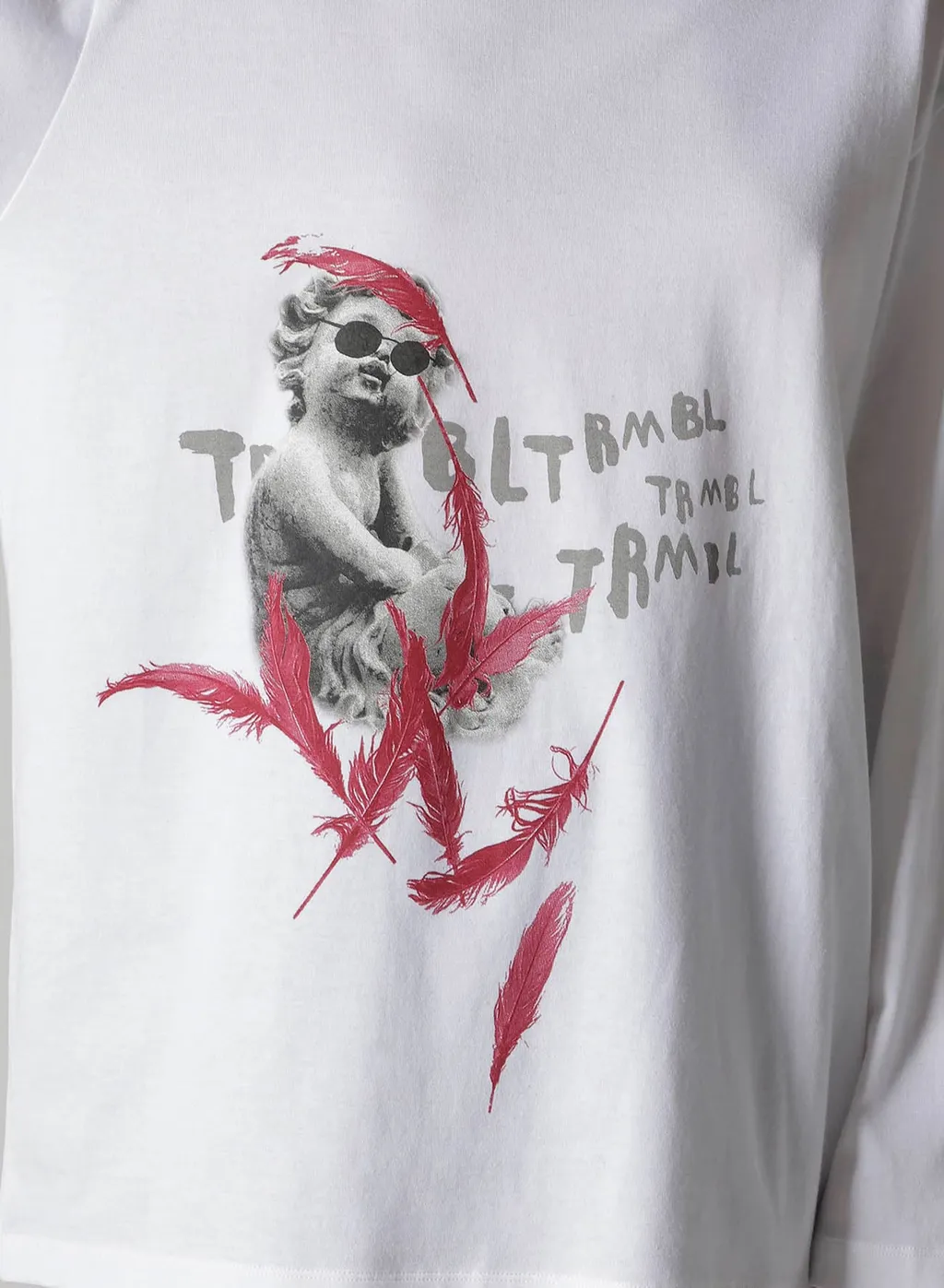 Angel Print Long Sleeve T