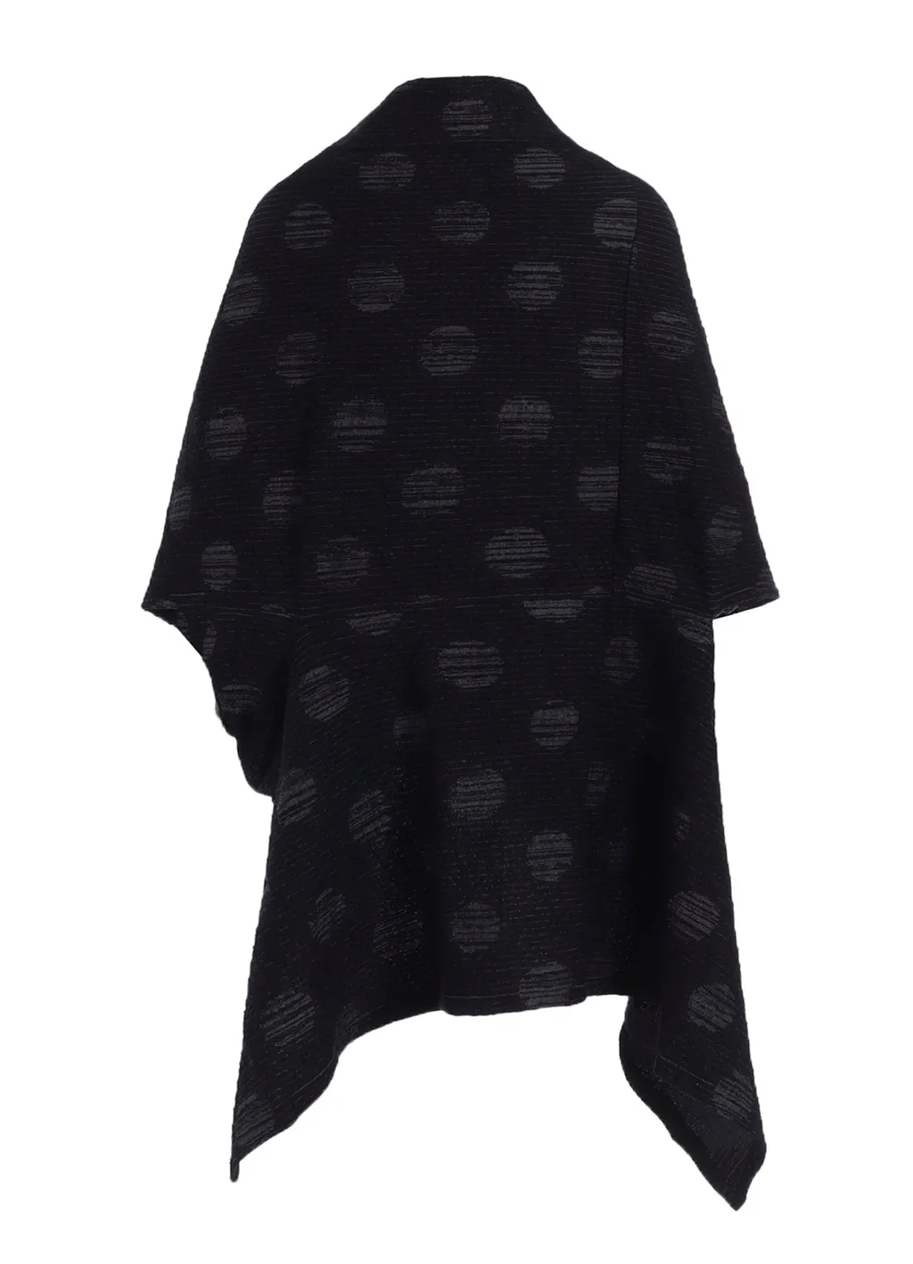 Polka Dot Jq Asymmetric Cardigan