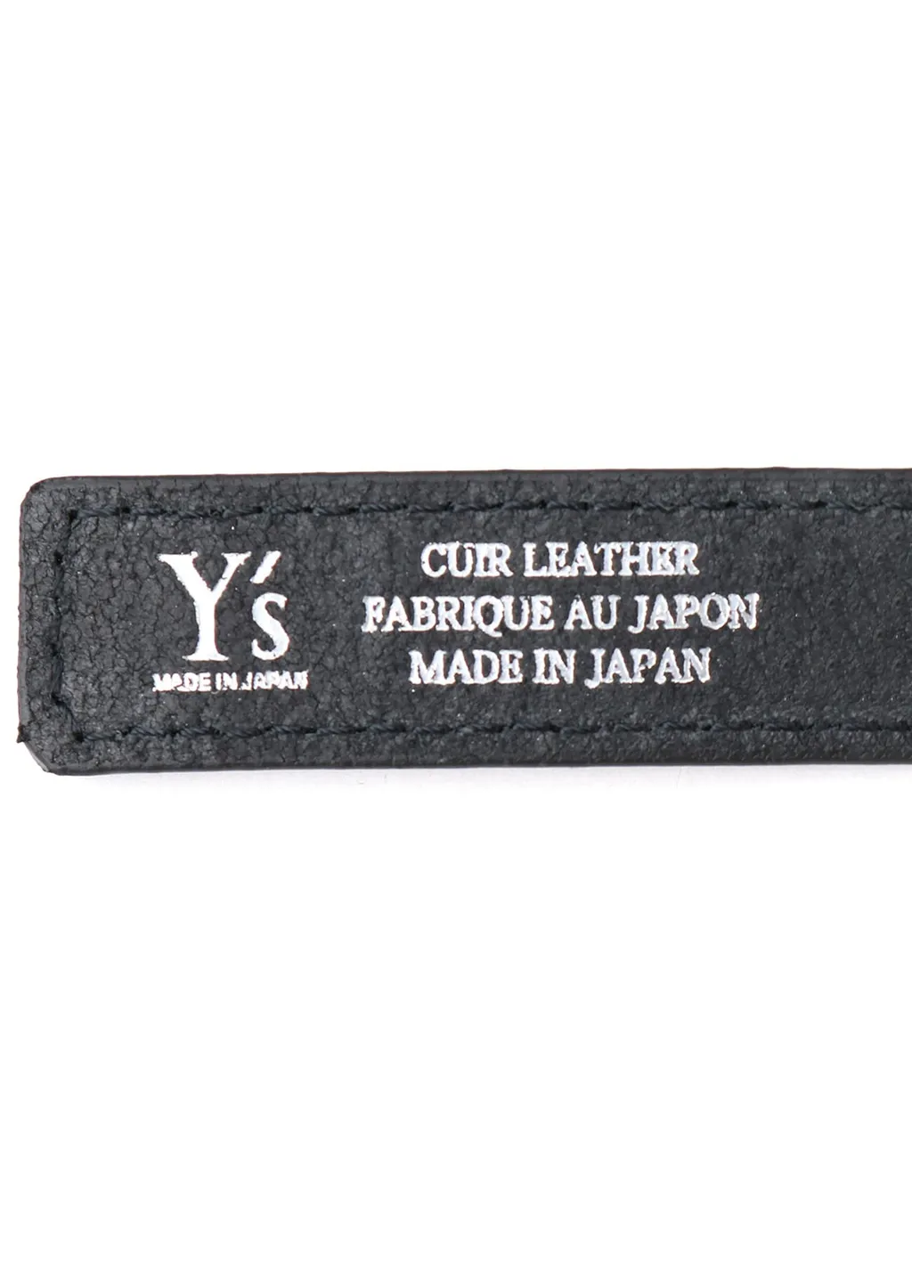 Leather/Cotton Twill Double Belt