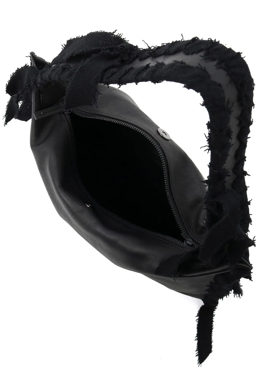 Braided String Leather Tote Bag