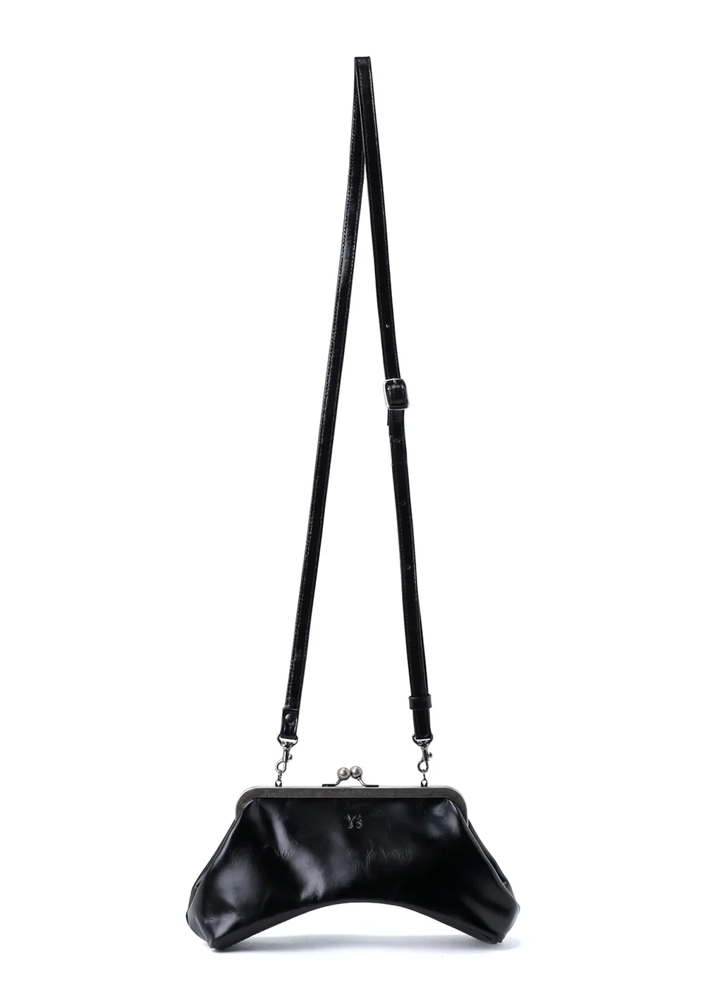 Glossy Leather Curvy Bag S