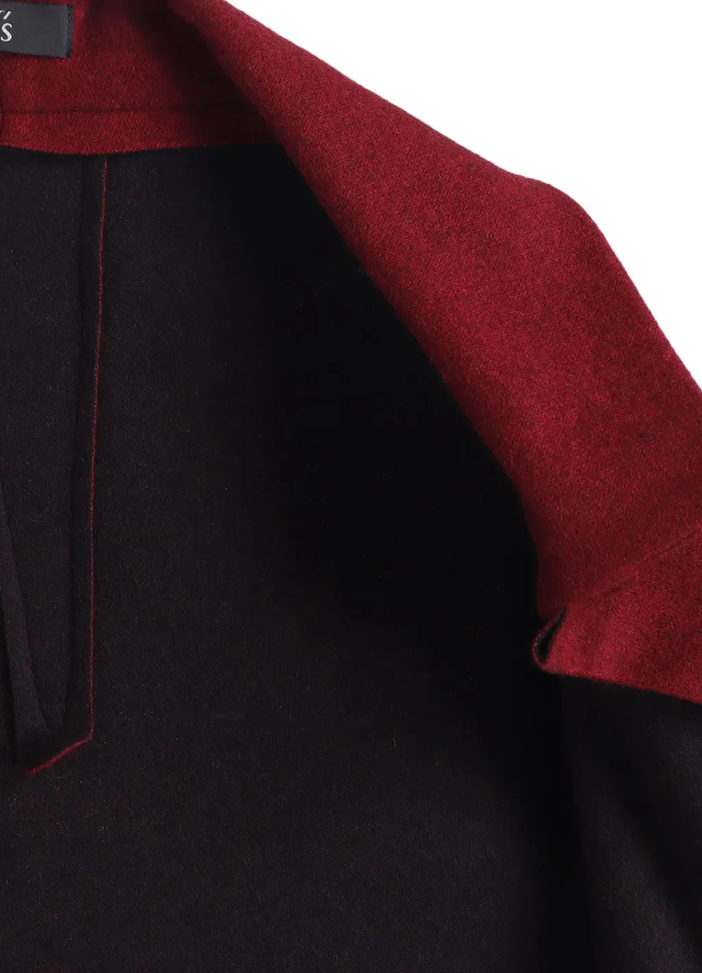Double Faed Jersey Coat