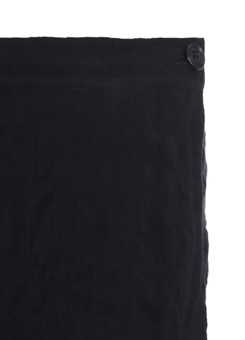 Milled Cotton Wool Plaid Skirt Pants