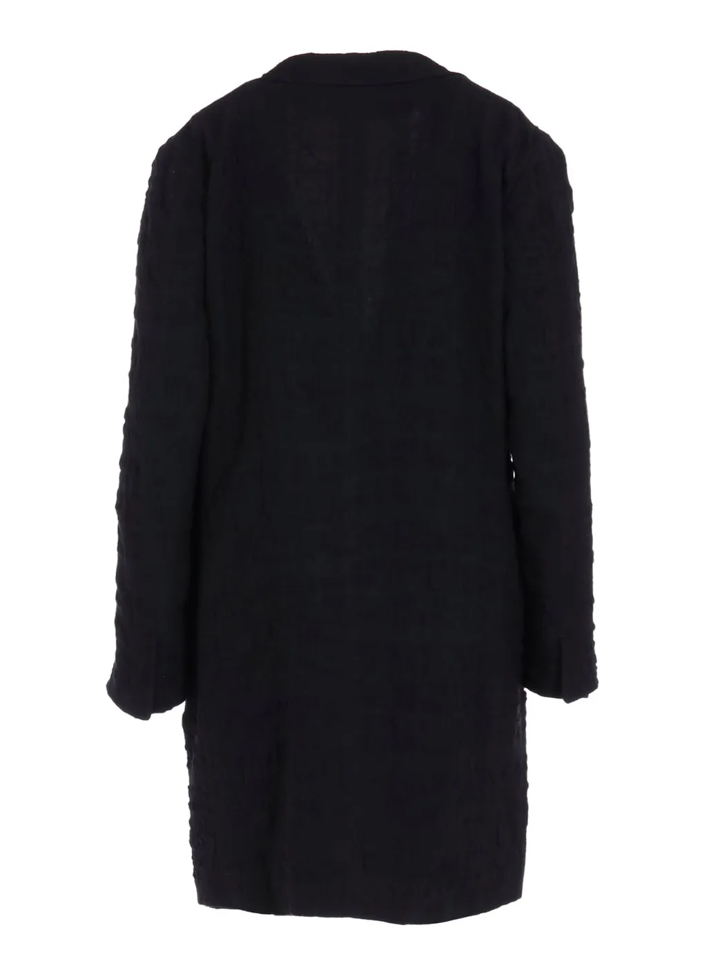 Milled Cotton Wool Plaid Jacket