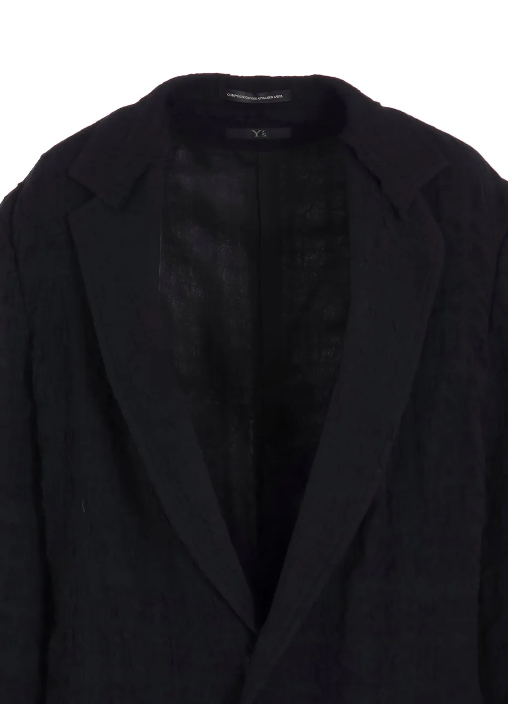 Milled Cotton Wool Plaid Jacket