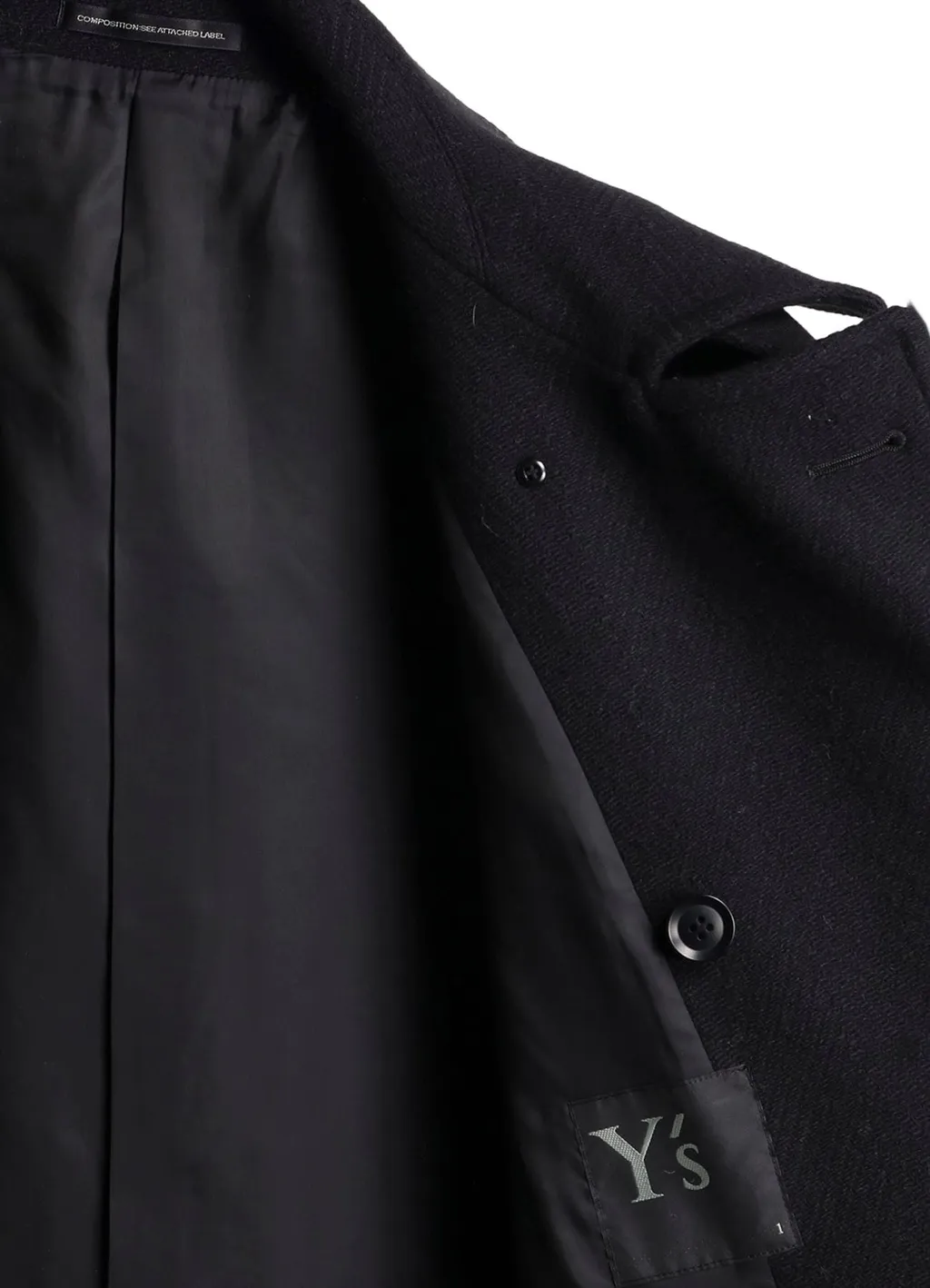 Big Herringbone P Coat