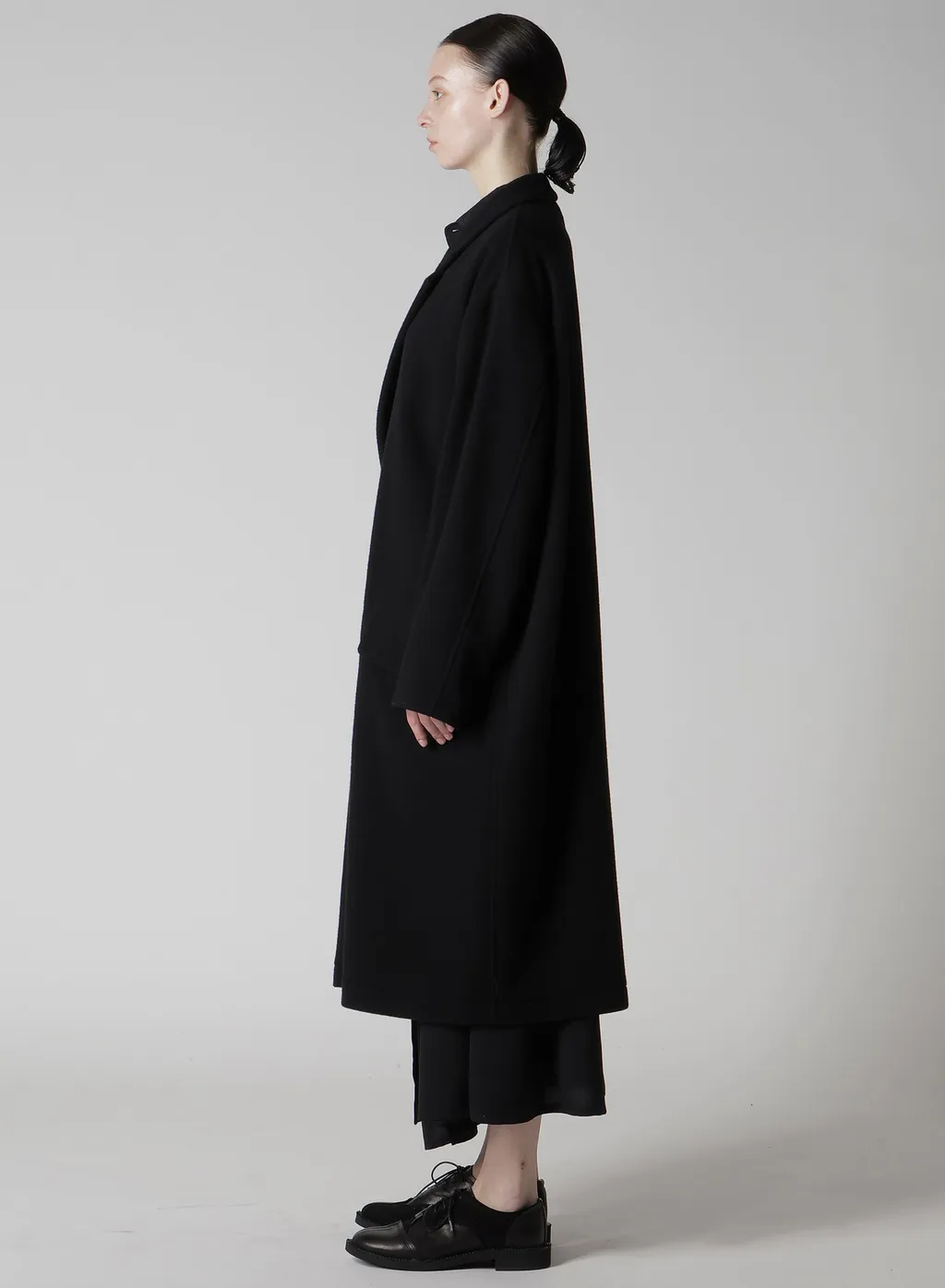 Wool Mosser 3-Button Tailored Coat