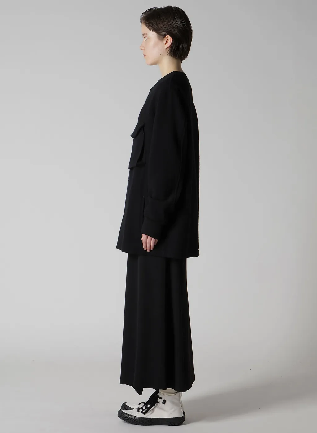 Wool Mosser Left Side Chest Pocket Jacket