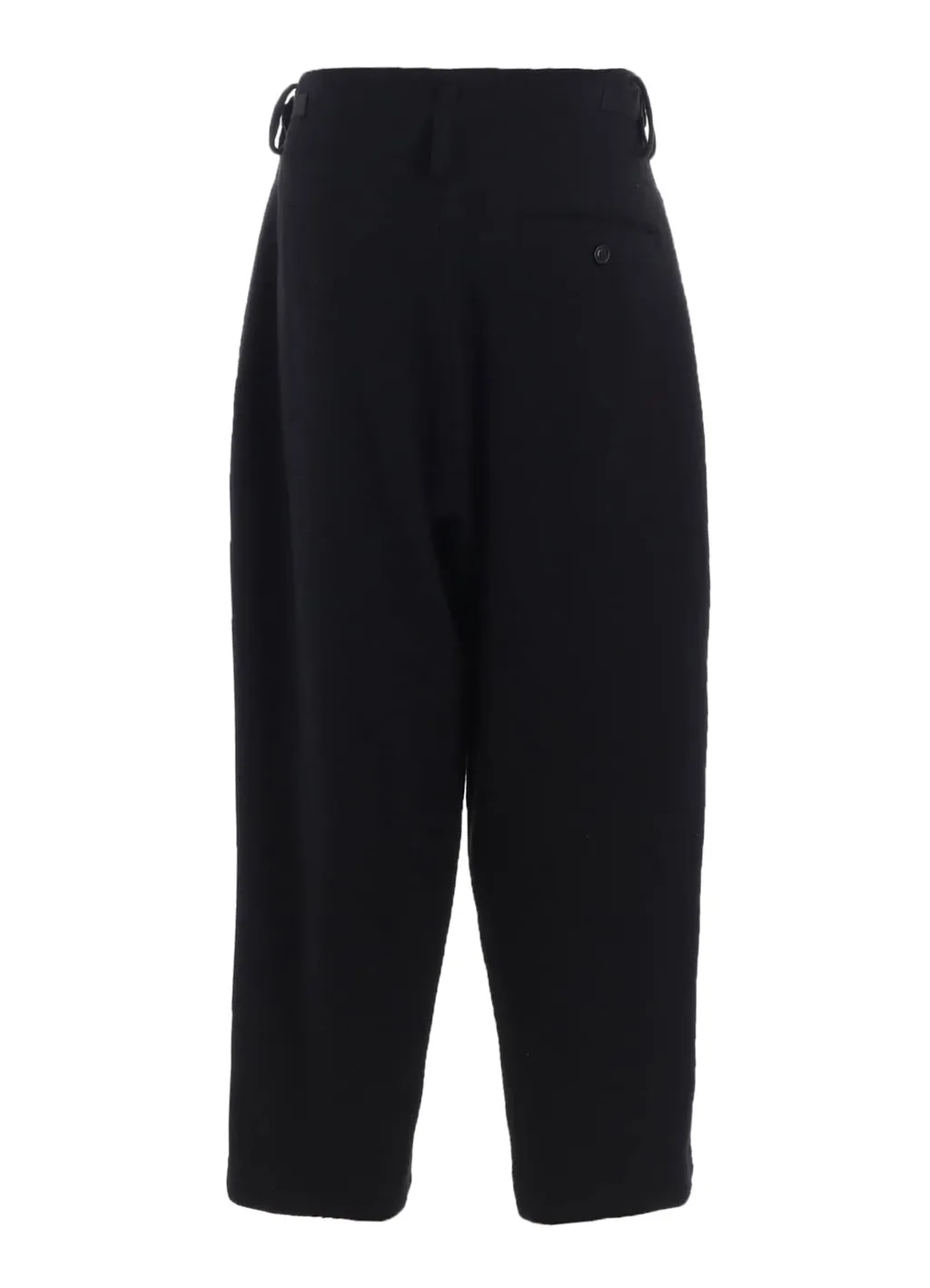 Big Herringbone Double Tuck Wide Pants