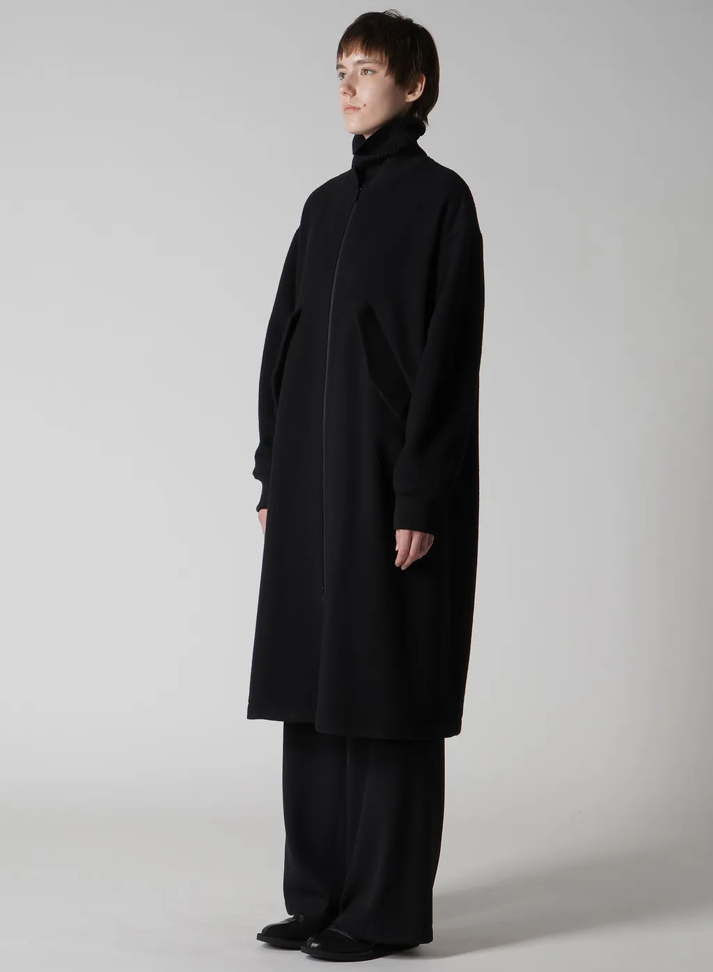 Wool Mosser Long Ma-1