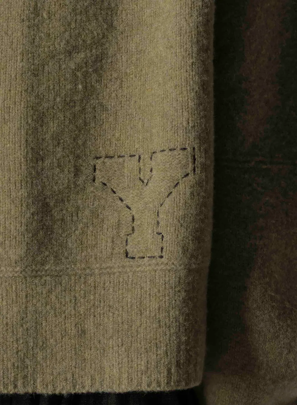 Milling Jersey Embroidery Cardigan