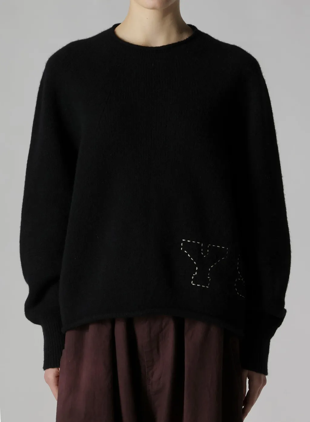 Milling Jersey Embroidery Pullover