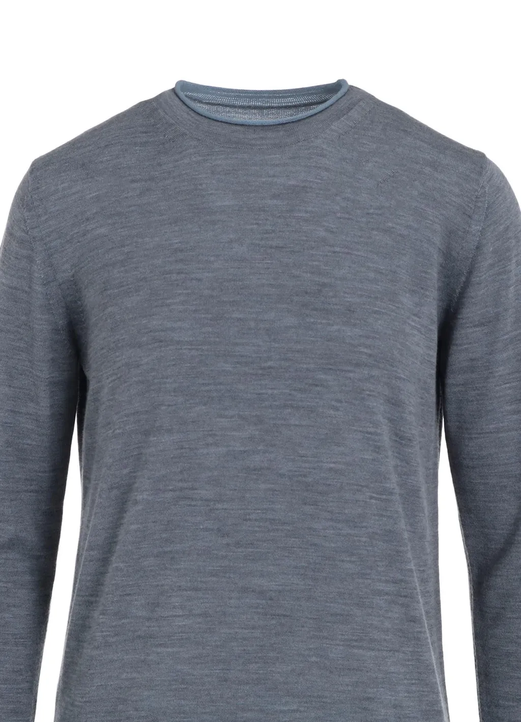 Wool Multicolor Round Neck Knit