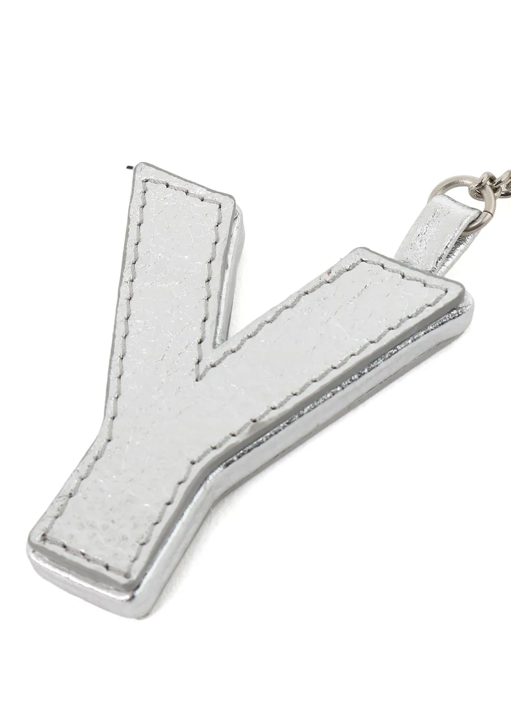 Y's Block Leather Bag Charm