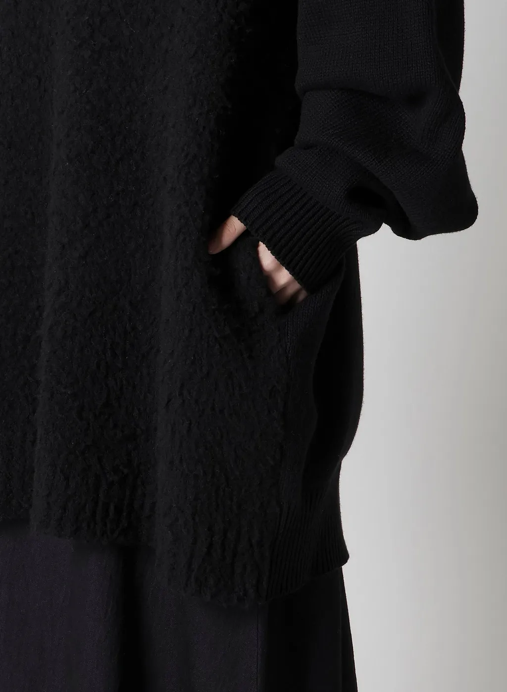 Toggle Buttun Hoodie