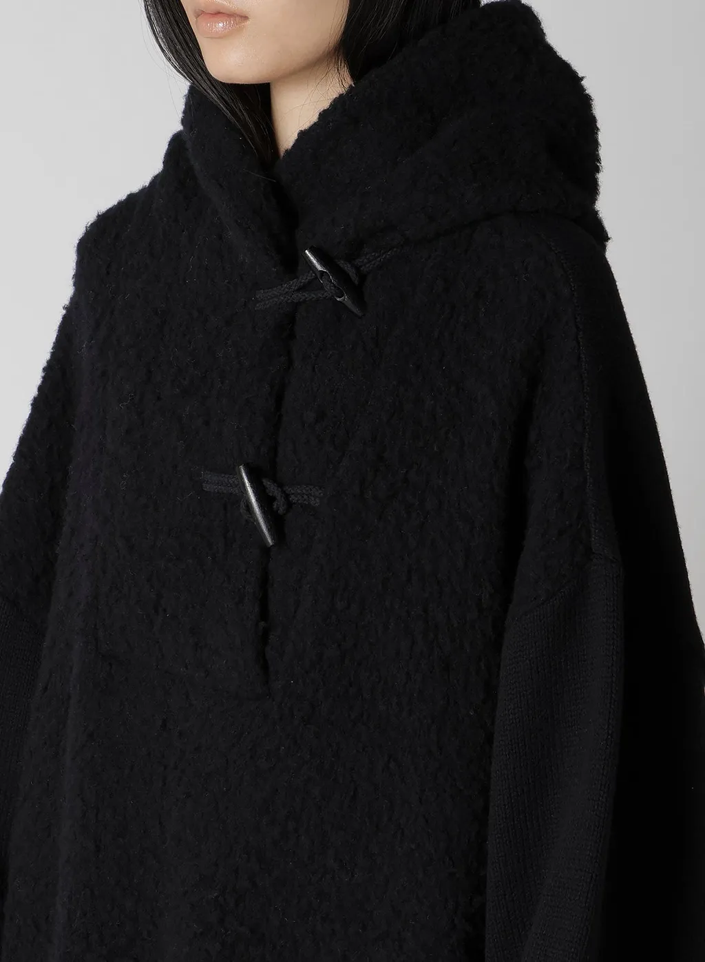 Toggle Buttun Hoodie