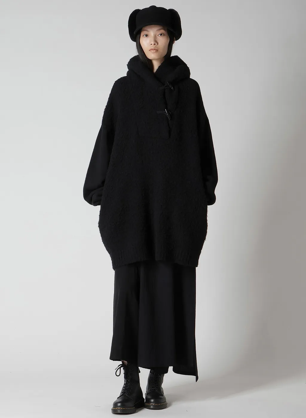 Toggle Buttun Hoodie