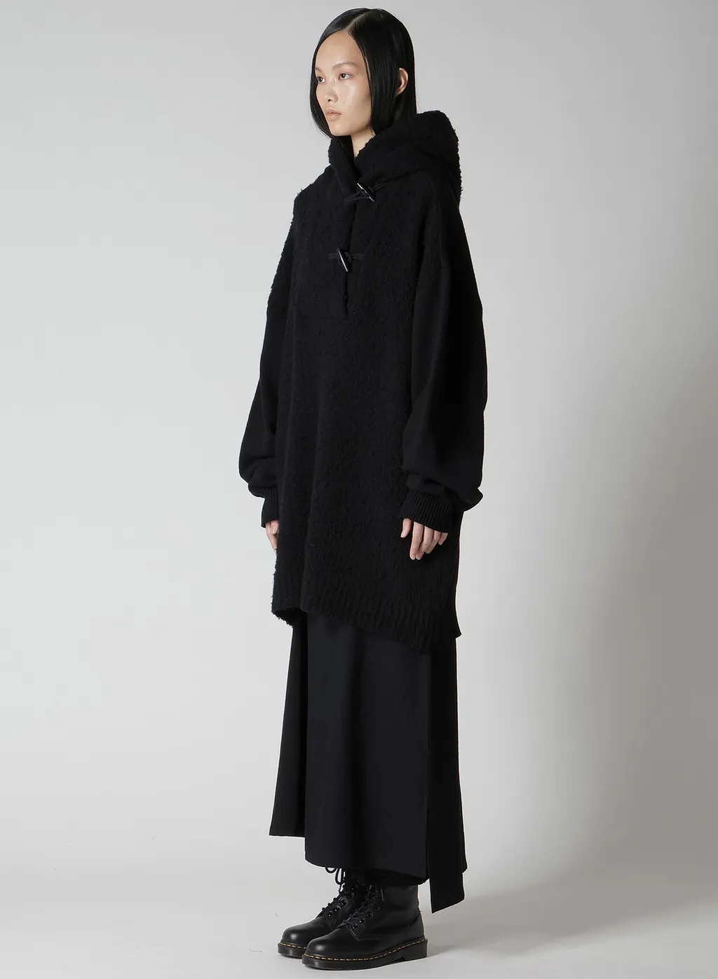 Toggle Buttun Hoodie