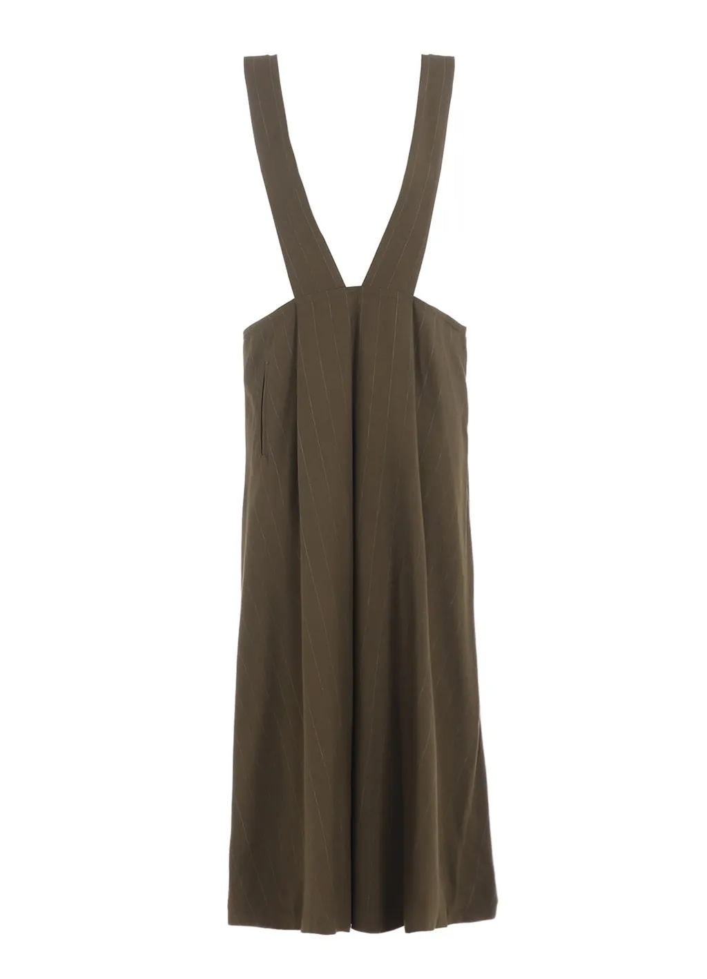W/Ry Stripe Long Flare Drape Dress