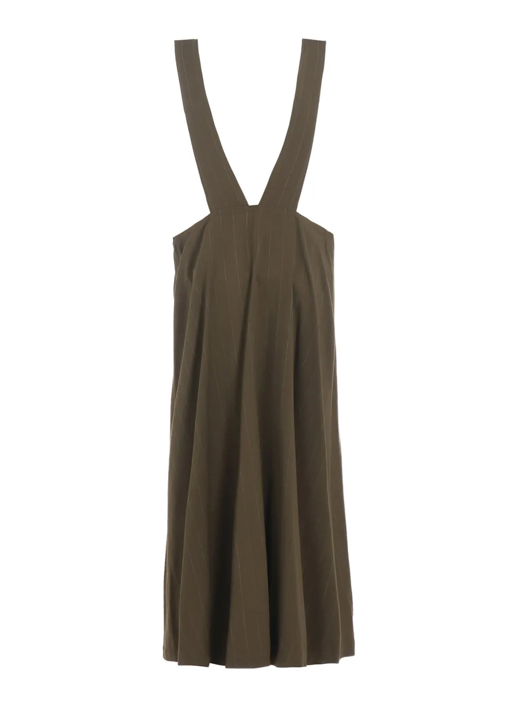 W/Ry Stripe Long Flare Drape Dress
