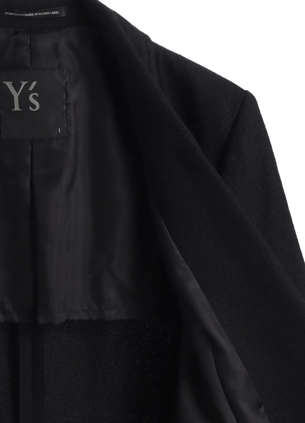 Milling Wool Serge Peaked Lapel Jacket