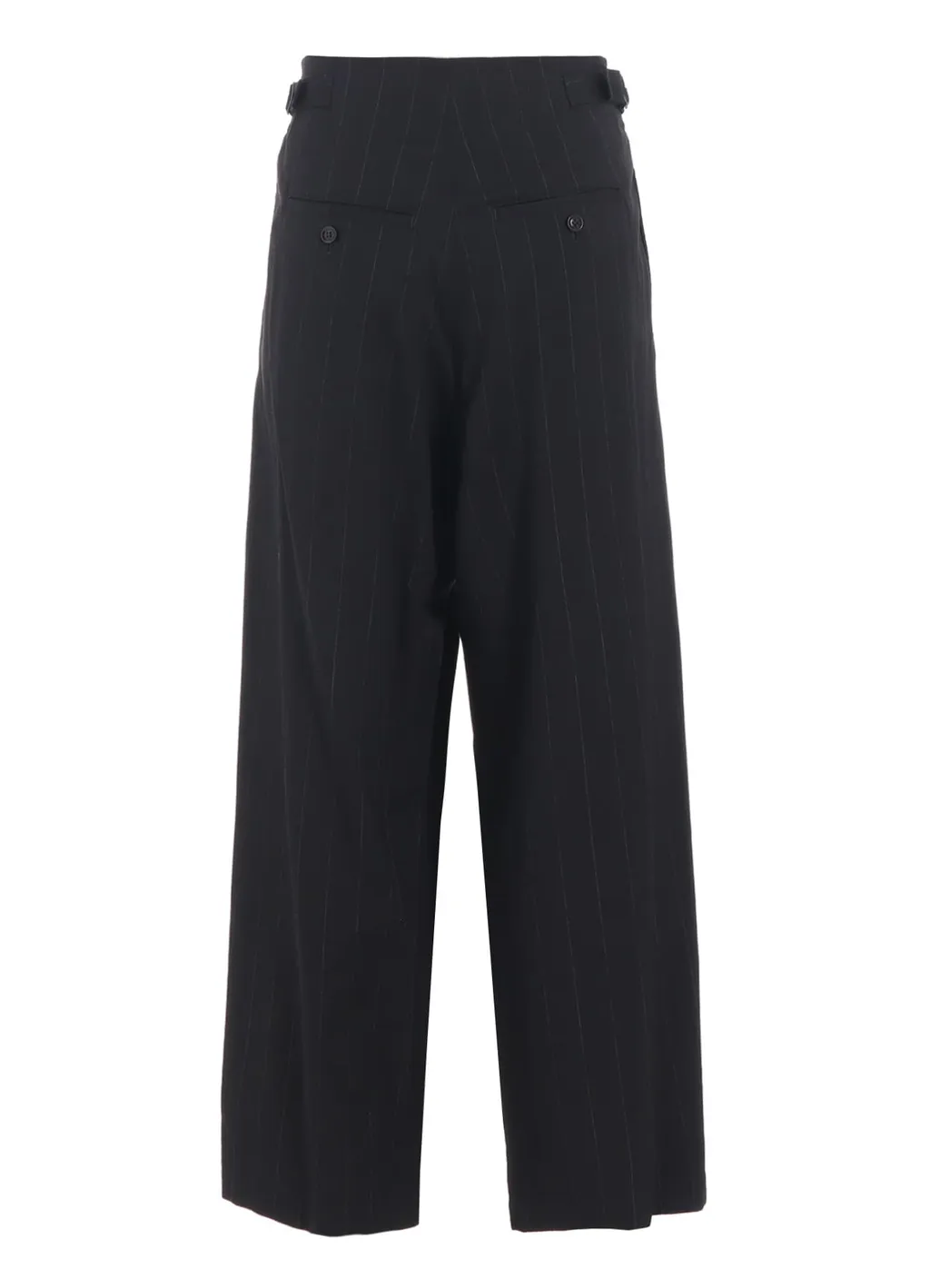W/Ry Stripe Waist String Wide Pants