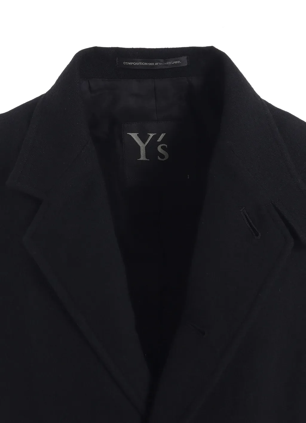 Milling Wool Serge Notched Lapel Jacket