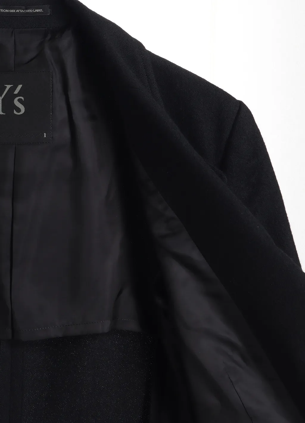 Milling Wool Serge Notched Lapel Jacket