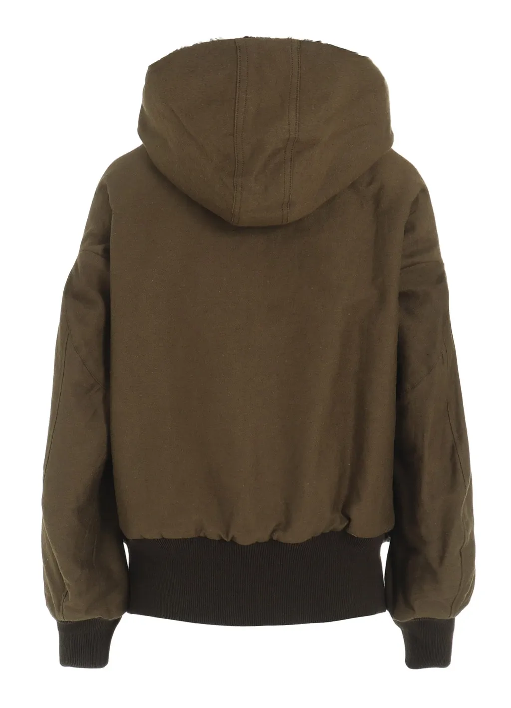 Cotton/Flax Moleskin Reversible Blouson