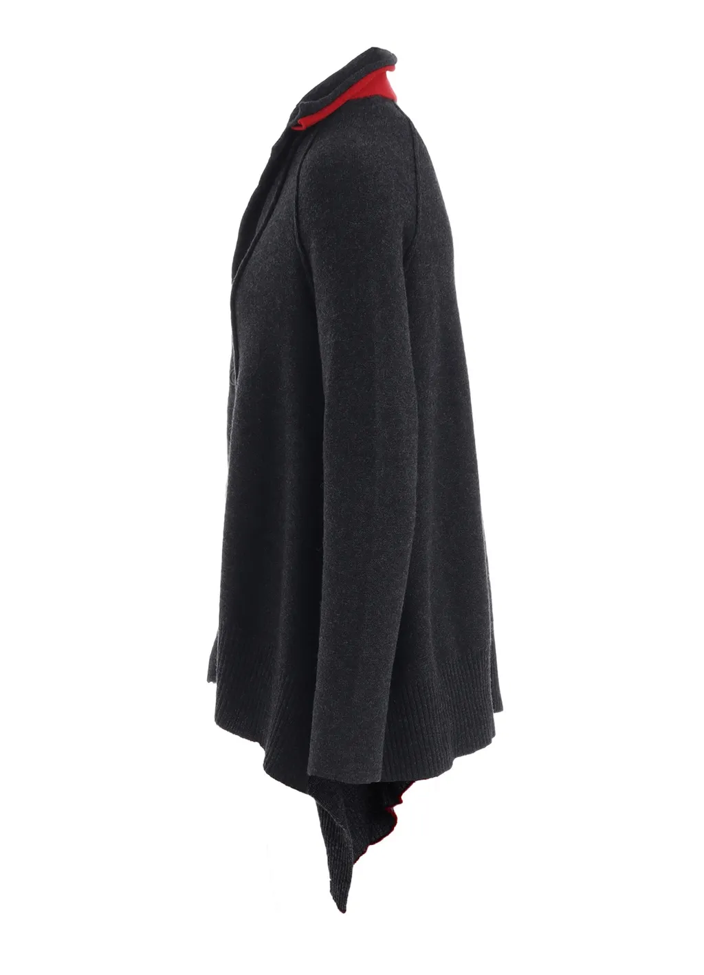 Wool Brend Draped Jacket