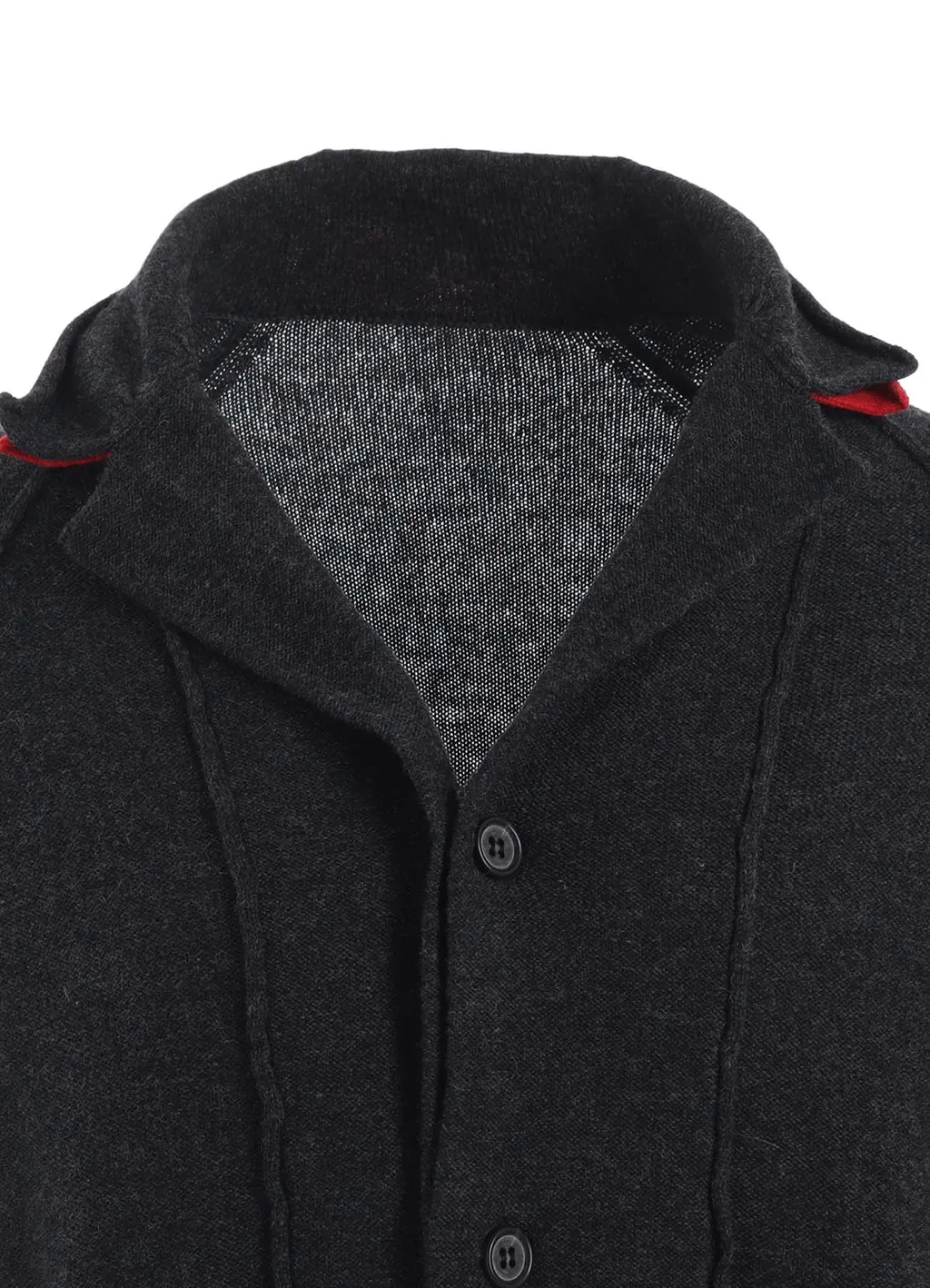 Wool Brend Draped Jacket