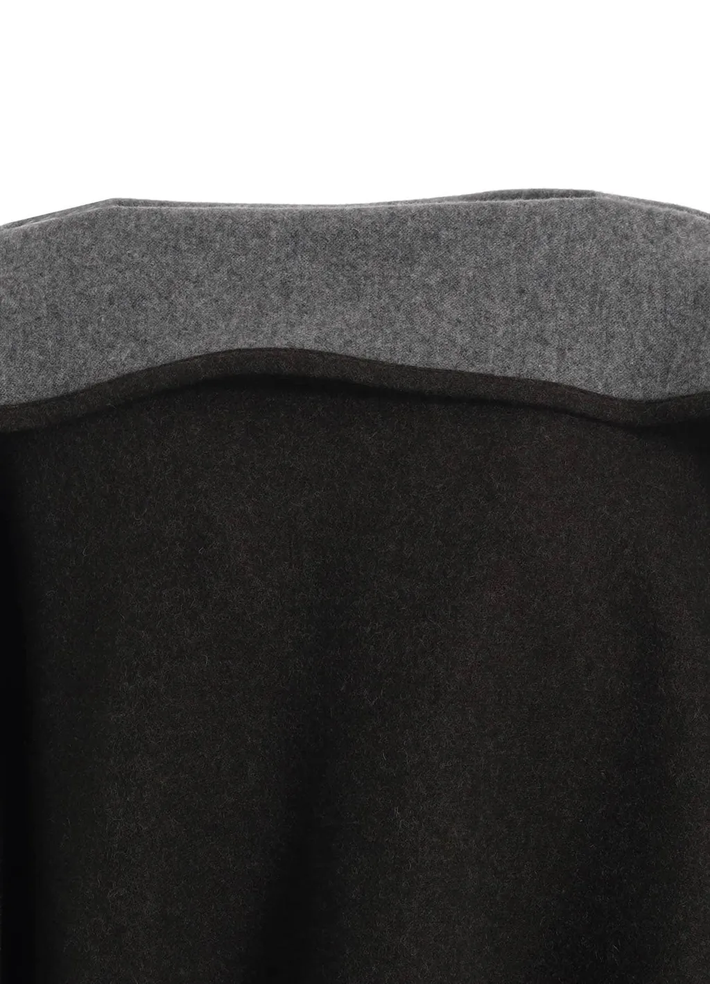 W/Ny Reversible Jersey Asymmeteric Cape