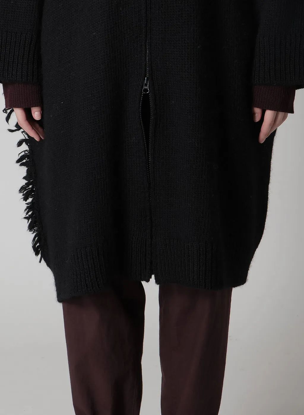 Fringe Jq Hooded Cardigan