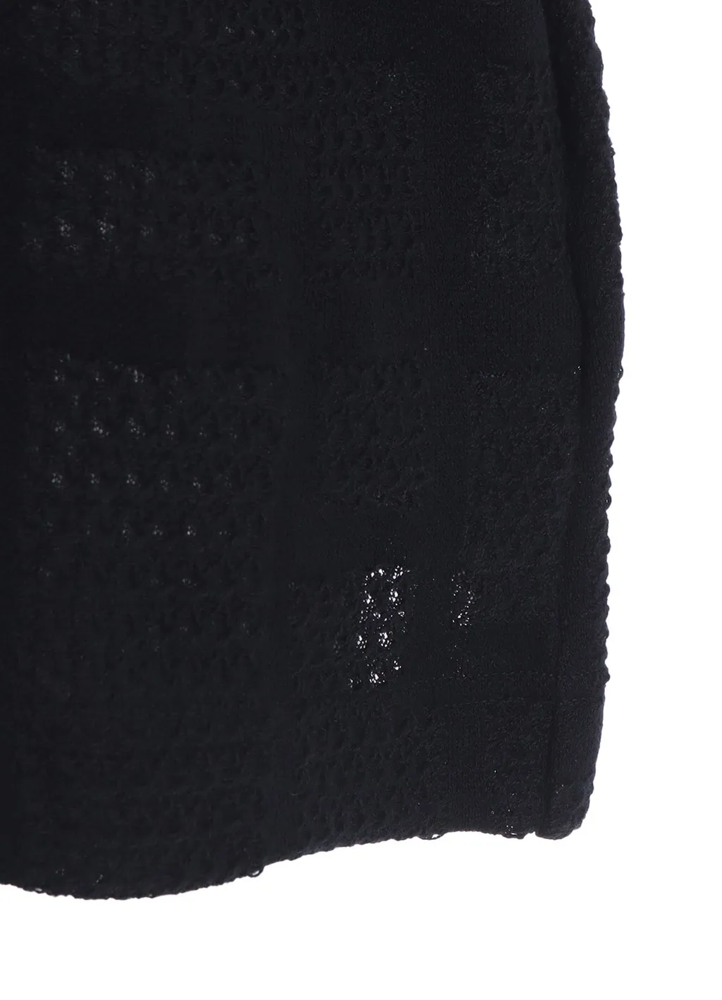 Geometric Sheer Collared Raglan Pullover