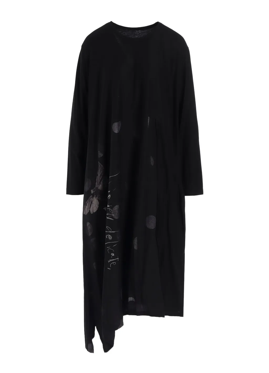 Butterfly-Print Sleeveless Dress
