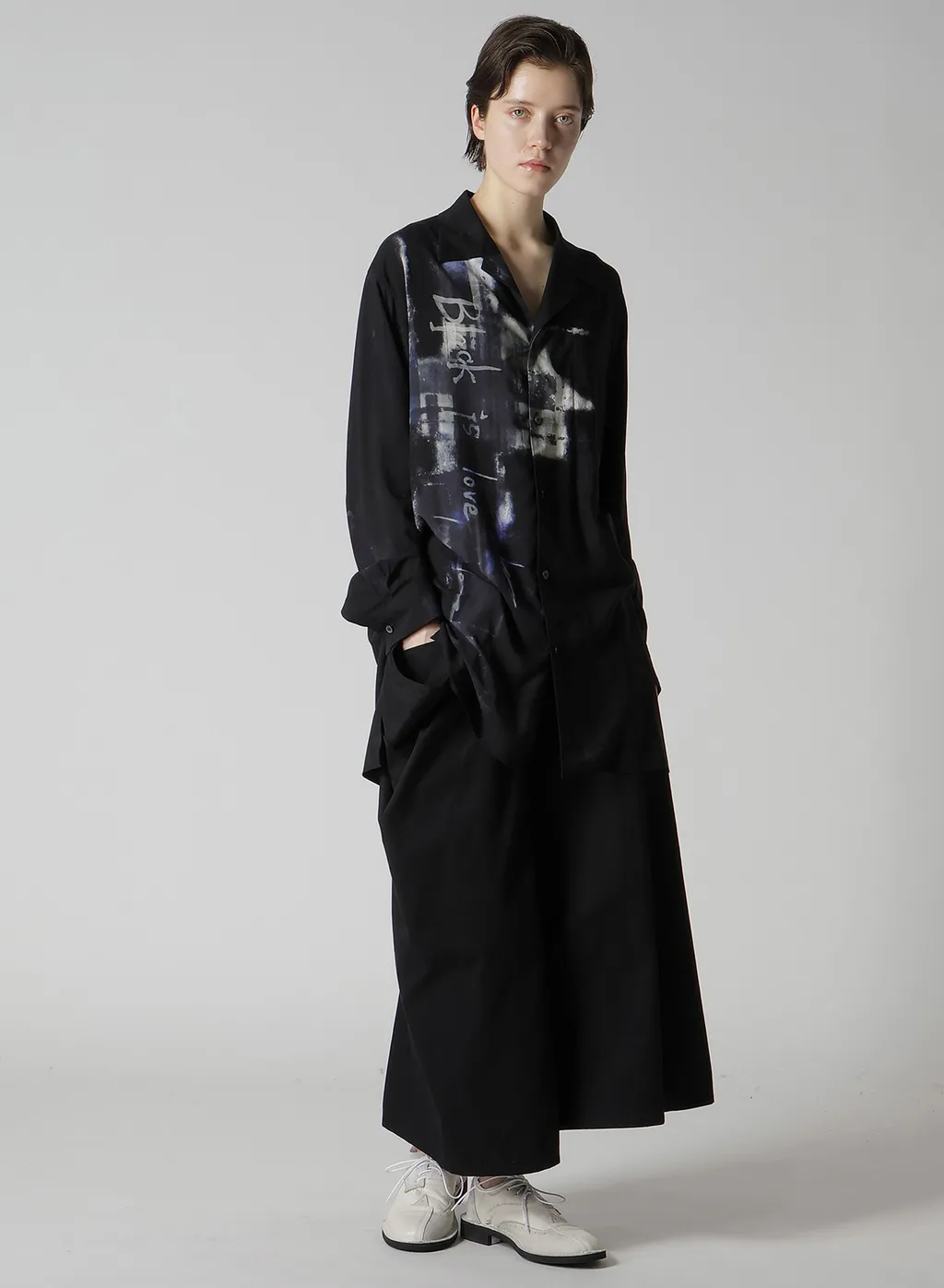 Print Shirt Black Is Love