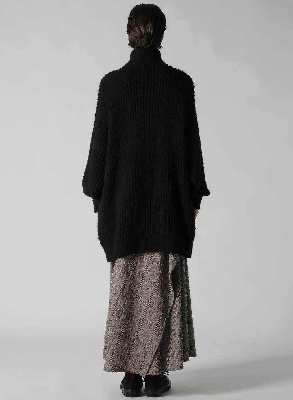 Fleece Raised Zip-Up Cardigan