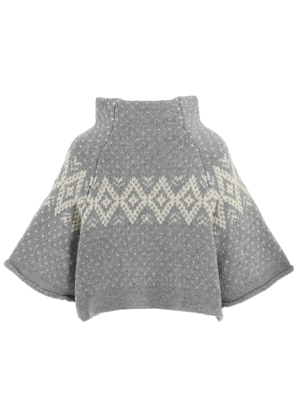 Nordic Jq Short Raglan Sleeve Pullover