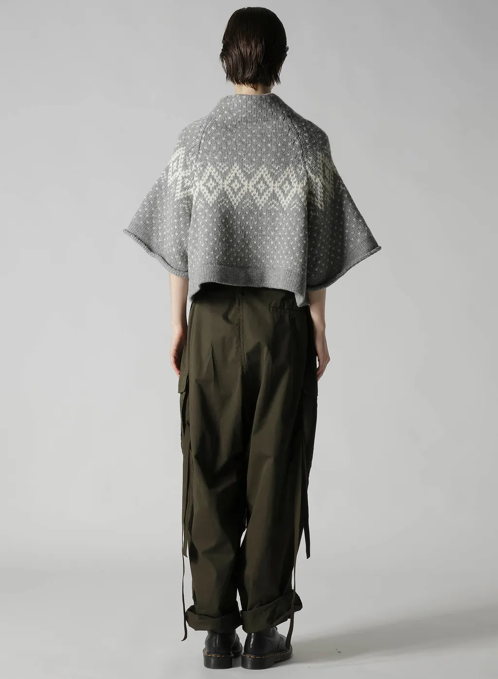 Nordic Jq Short Raglan Sleeve Pullover