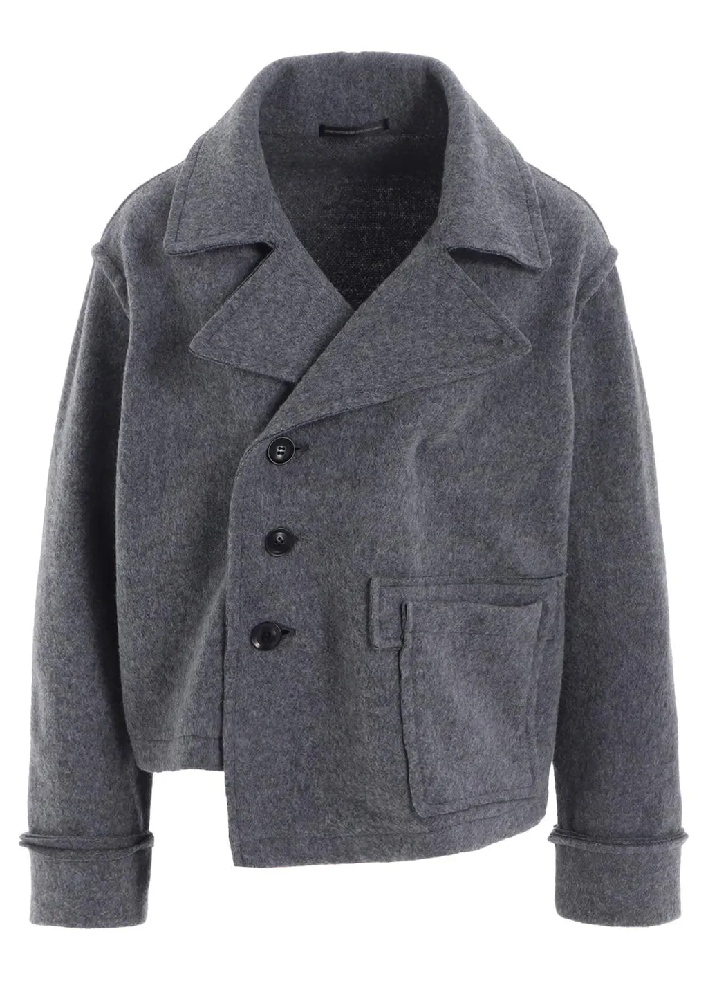 W/Ny Boiled Wool/Fleece H-Short J
