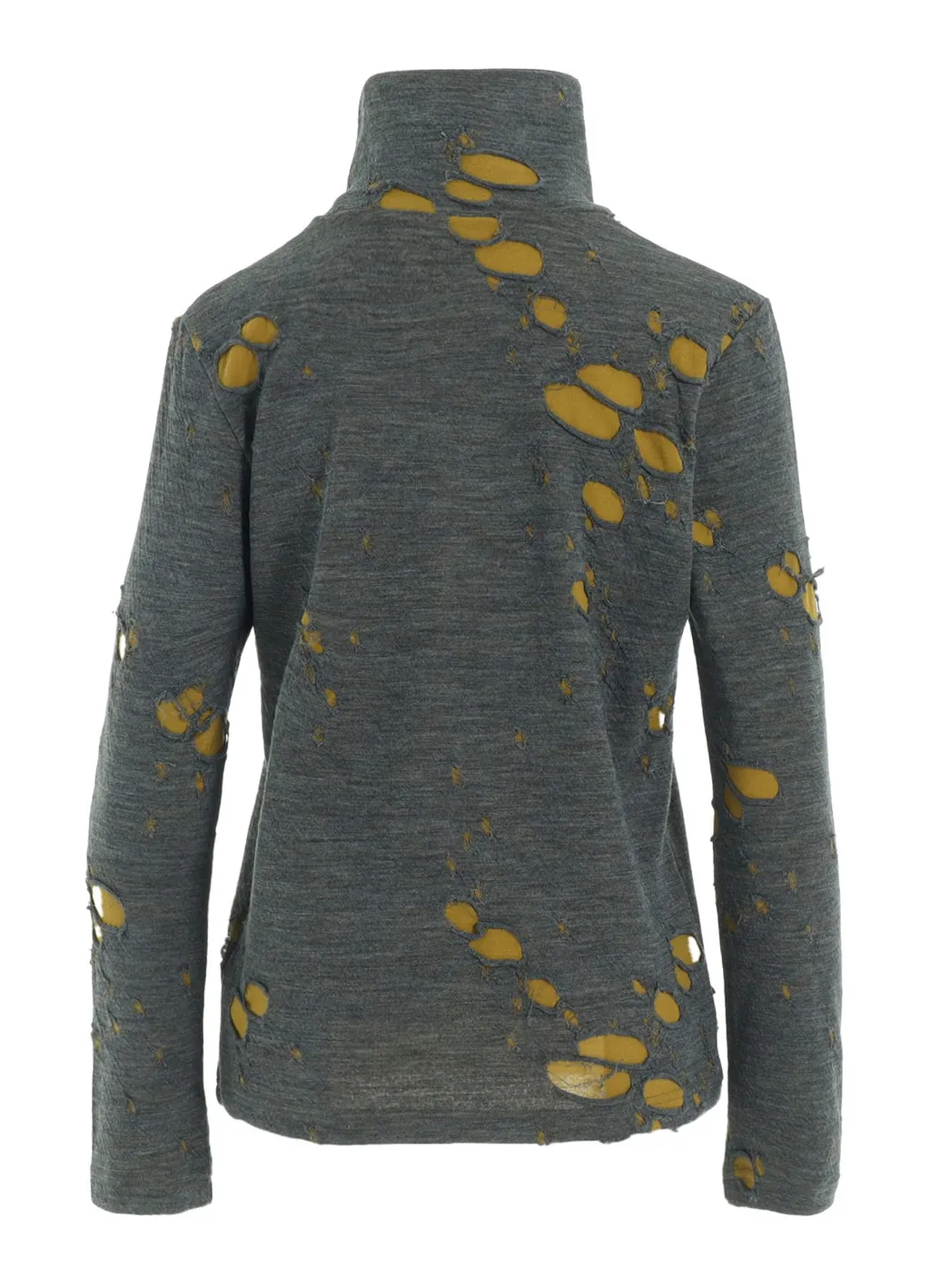 Bonded Hole Jq High Neck Long T